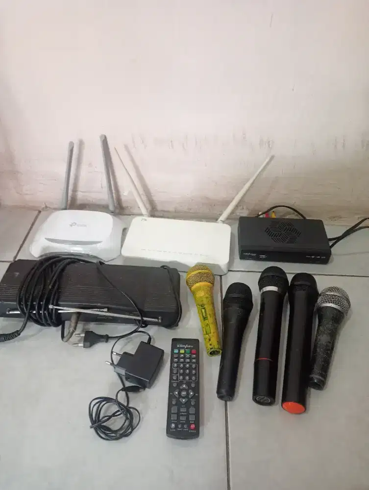 Jual borongan mic kabel ,mic wireless,alat wifi