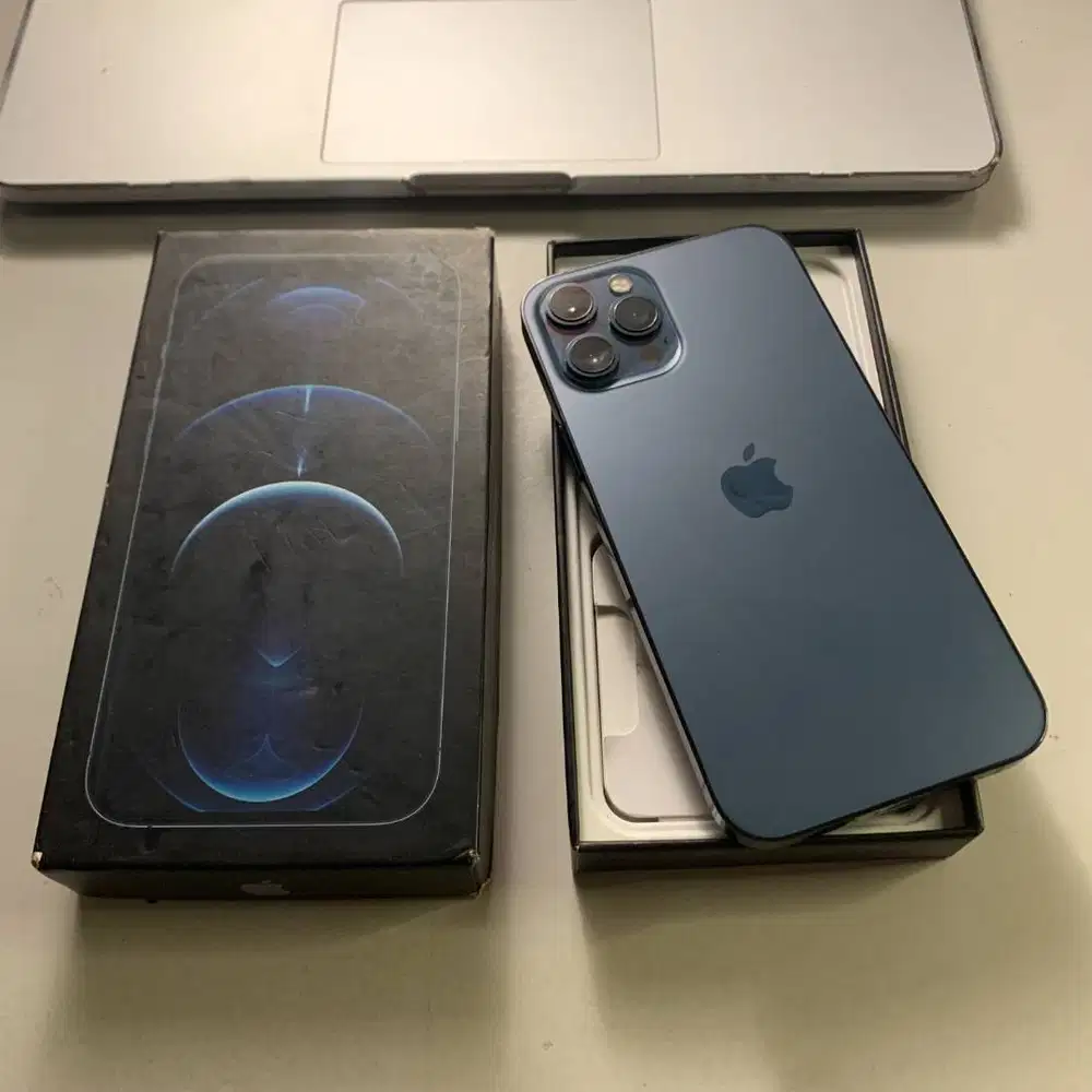 iPhone 12 Pro Max 128gb imei aman Mulus Normal