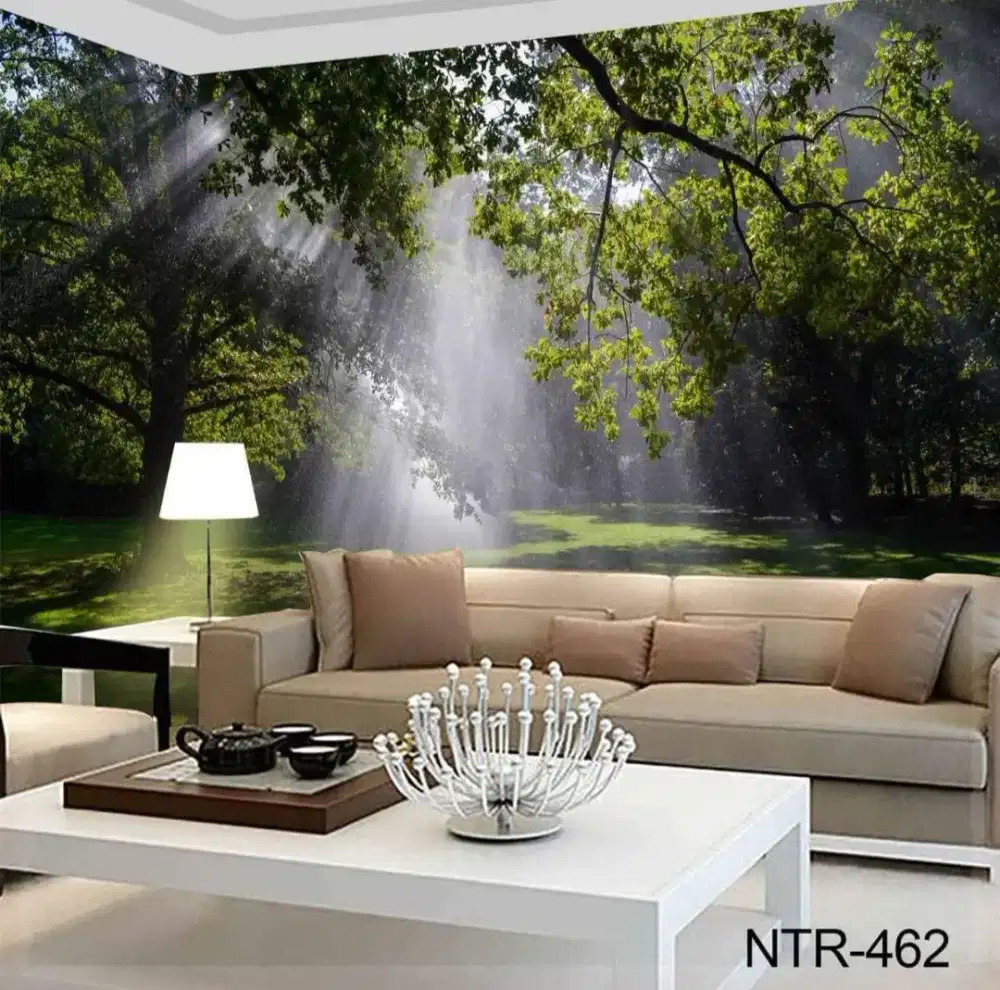 Tukang Wallpaper Dinding 3d | Gorden Vitrase | Roller Blind
