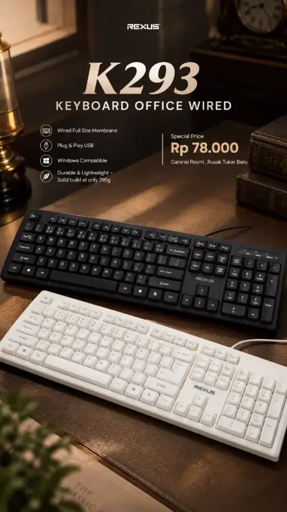 Keyboard membran kabel rexus K293
