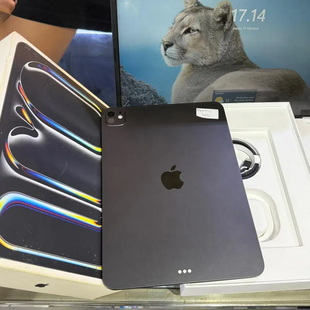 ipad pro m5 wifi 11 inchi 256gb garansi on 2027 mulus fullset original