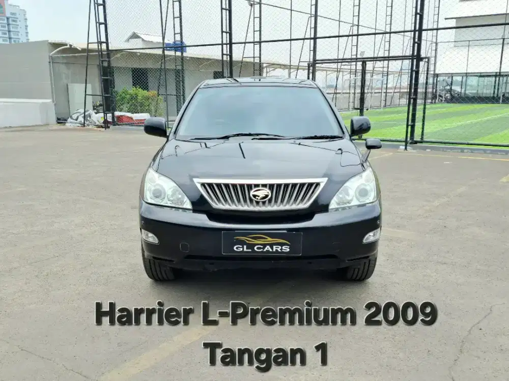 Harrier 2.4 L-Prem Cash 2009 Hitam Kondisi Bagus Toyota Panoramic