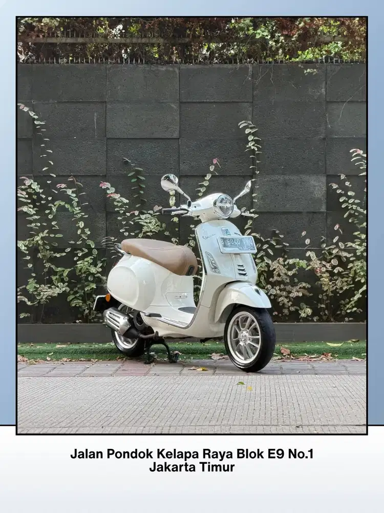 TERMURAH PIAGGIO VESPA PRIMAVERA 150 ABS LED TH 2021 WHITE INNOCenza