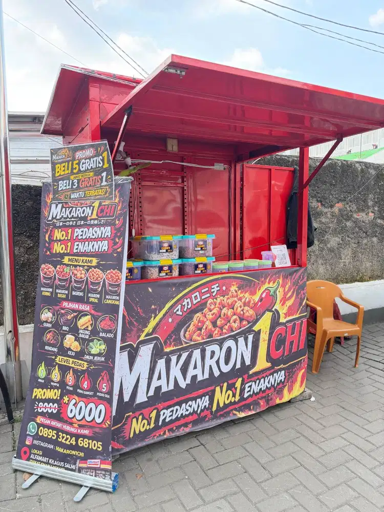 dijual Ruko berbahan besi tebal berat jual cepat BU