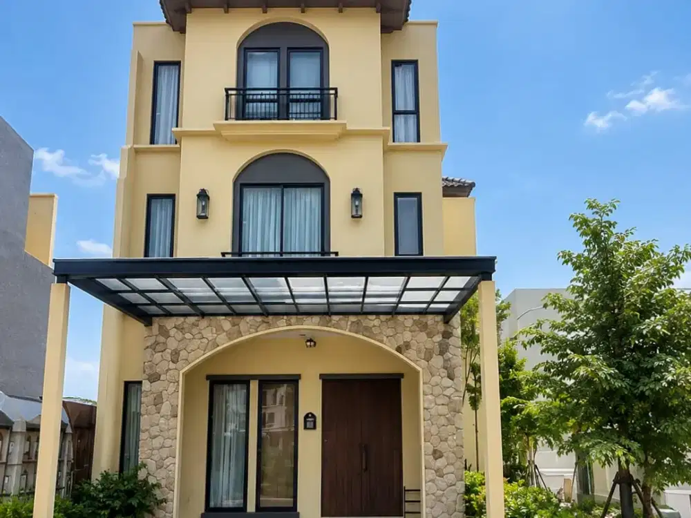Dijual Rumah 3 Lantai di Terra Malta Citra Garden City, Jakarta Barat