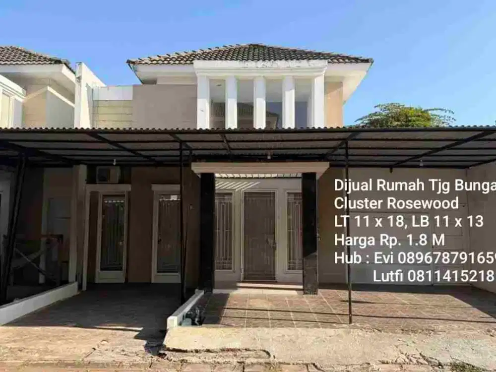 Dijual Rumah di Rosewood Residence Tanjung Bunga Makasaar