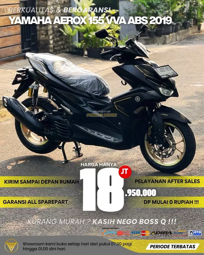 YAMAHA AEROX 155 ABS VVA 2019