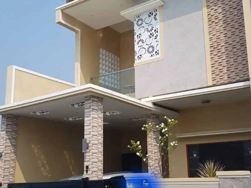 Dijual Rumah Modern Furnished Siap Huni di Keputih Sukolilo Surabaya Timur