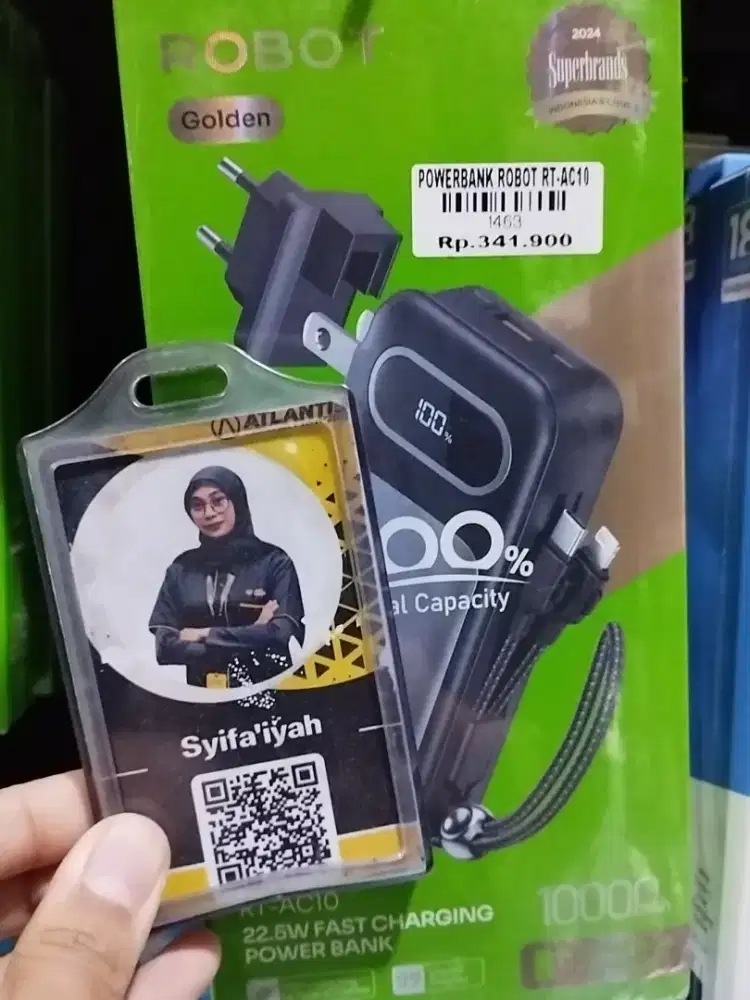 POWERBANK ROBOT RT-AC10 | ATLANTIS DAHSYAT