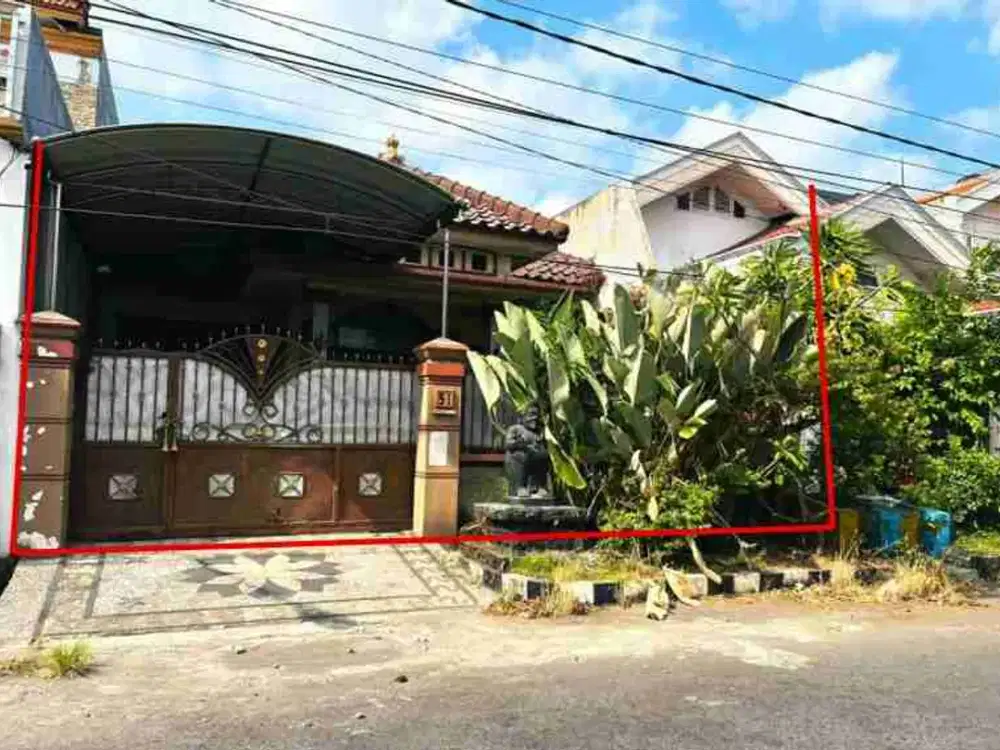 Dijual Via Lelang Rumah  Jalan Raya Wisma Pagesangan  Kel. Menanggal Kec. Gayungan Surabaya