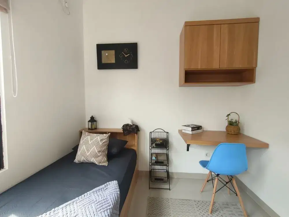 Jual Kosan UI Depok (7 Kamar Dekat Kampus UI) Kost, FURNISHED di Kukusan, Beji (KHF3) DB