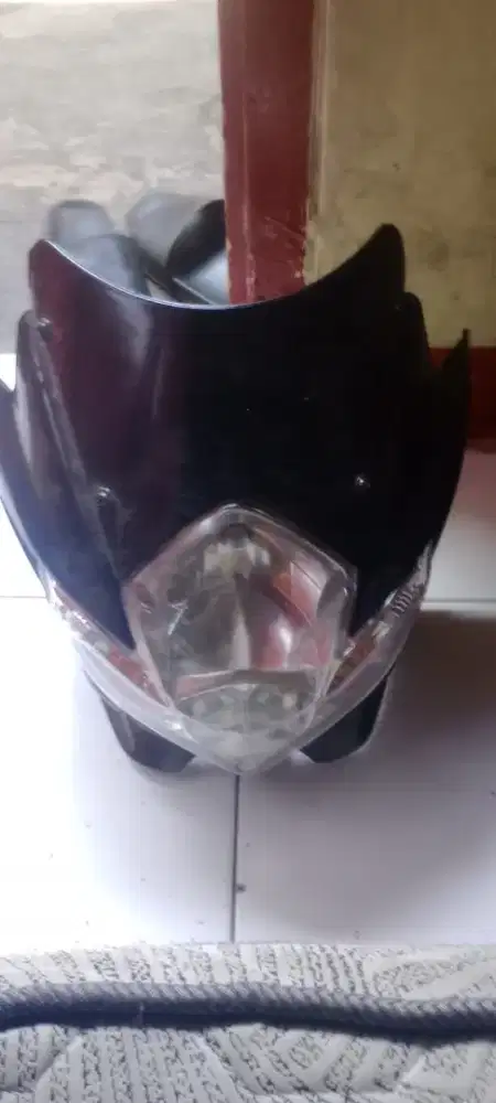 Jual cover lampu dan stang rzr satria fu edisi salah beli