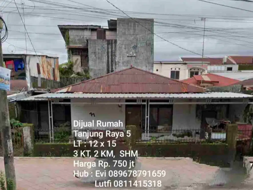 Dijual Rumah di Jl. Tanjung Raya 5 Makassar