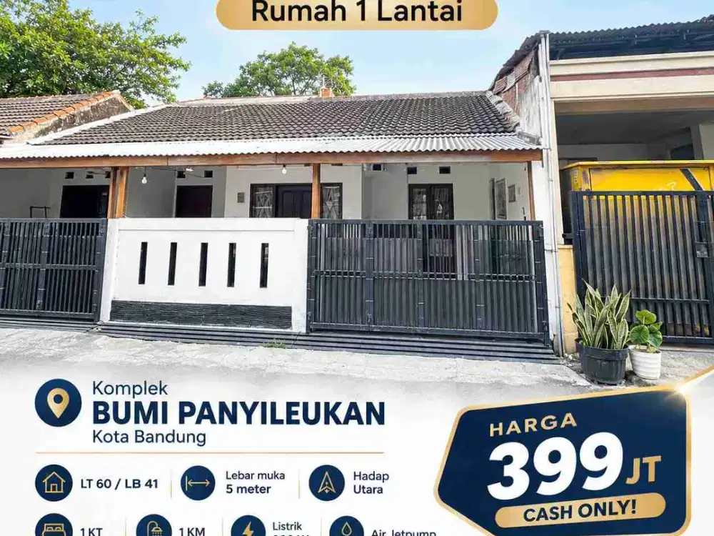 Dijual cepat rumah 399jt cash only di Bumi Panyileukan, Kota Bandung
