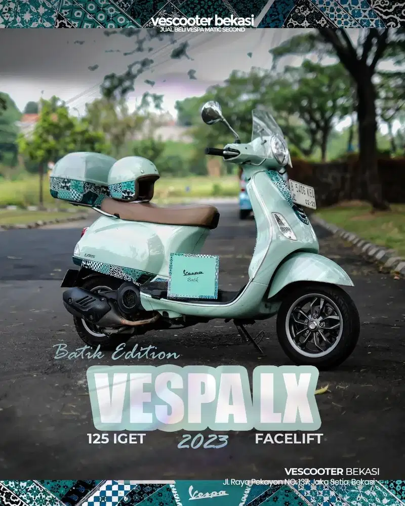 BATIK LIMITED EDITION 125 IGET FACELIFT 2023