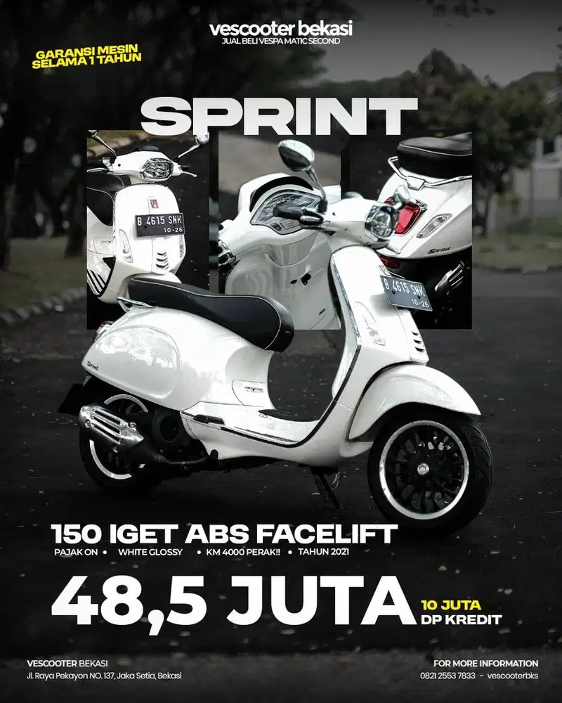 SPRINT 150 IGET ABS FACELIFT 2021