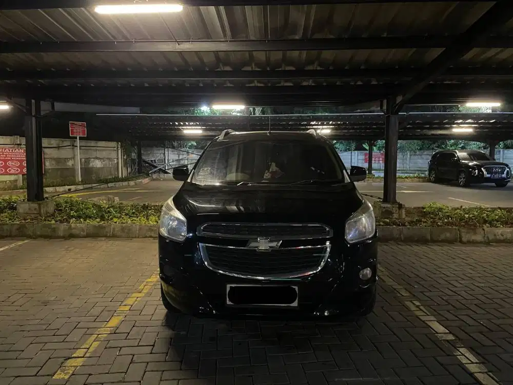 Chevrolet Spin 1.5 LTZ AT 2013 Hitam Pribadi Mulus Barcode Pertalite