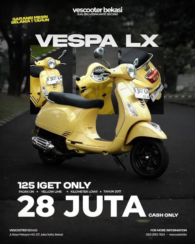 VESPA LX 125 IGET ONLY 2018