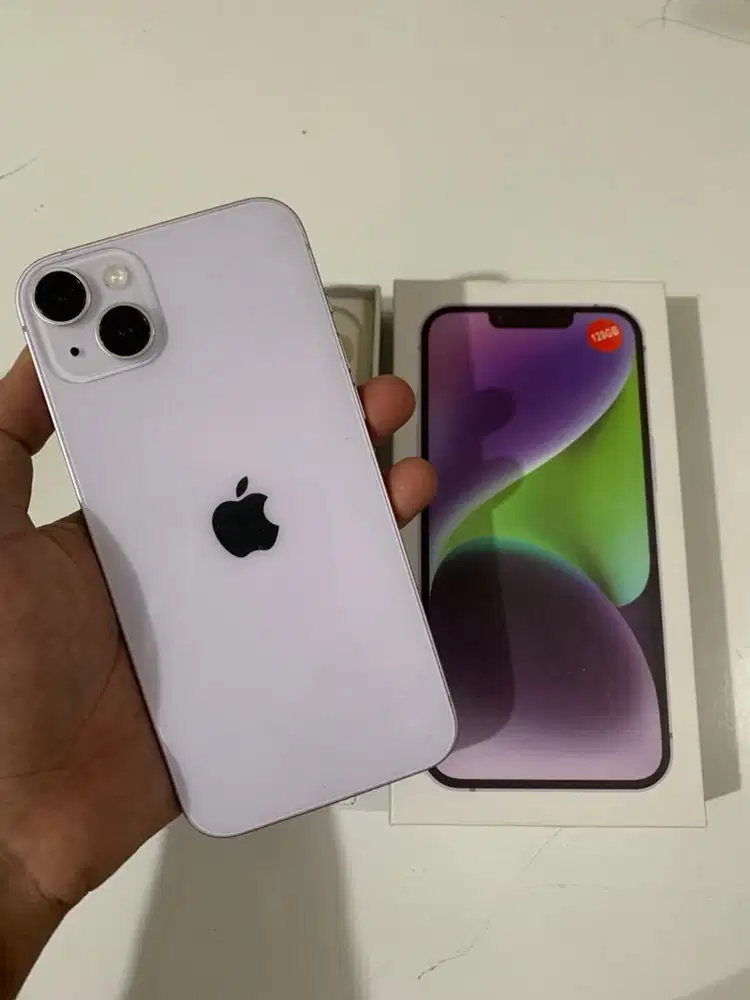Iphone 14 plus 128gb original mulus no minus