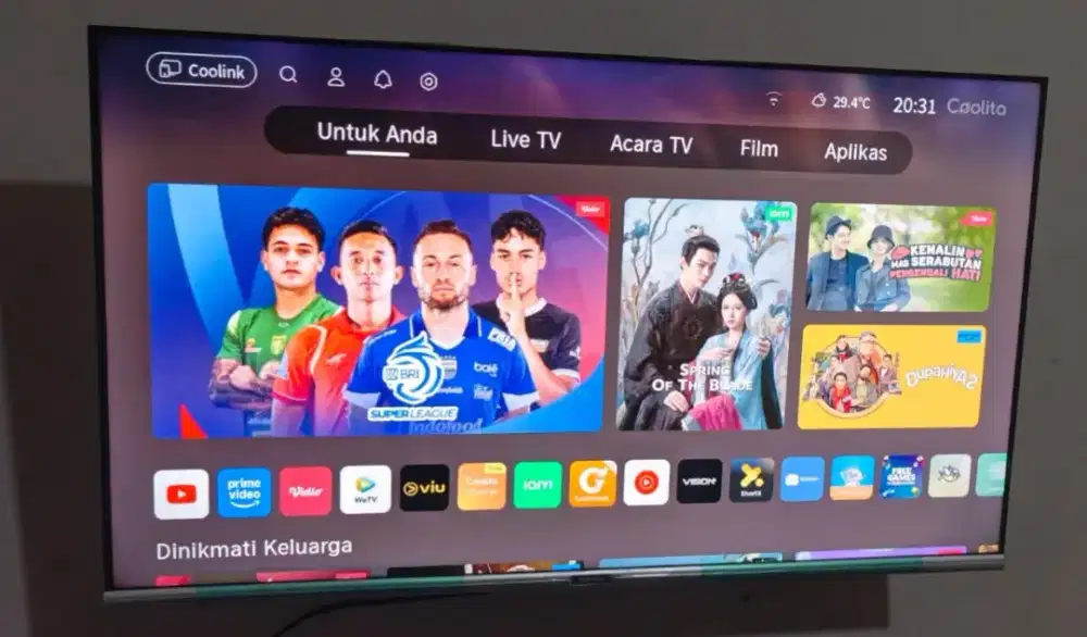 Smart TV Coocaa 40 inc