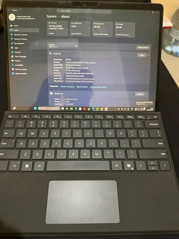 surface pro 9 i7 16/1TB