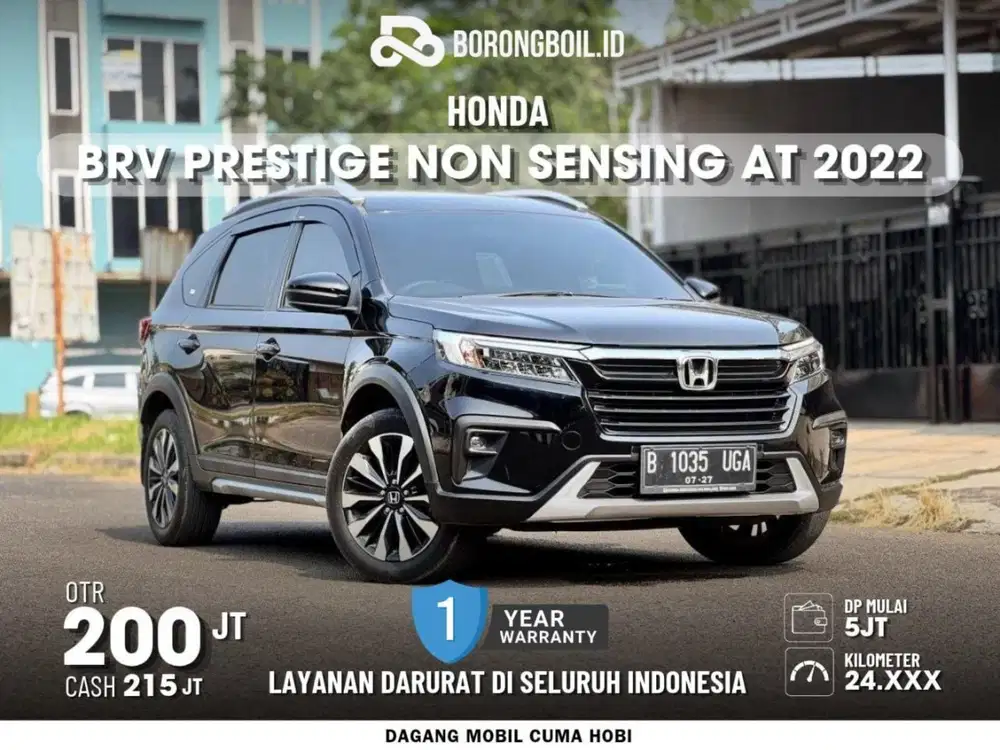 LOW KM 24RB TDP 5 JUTA || Honda Brv Prestige AT 2022