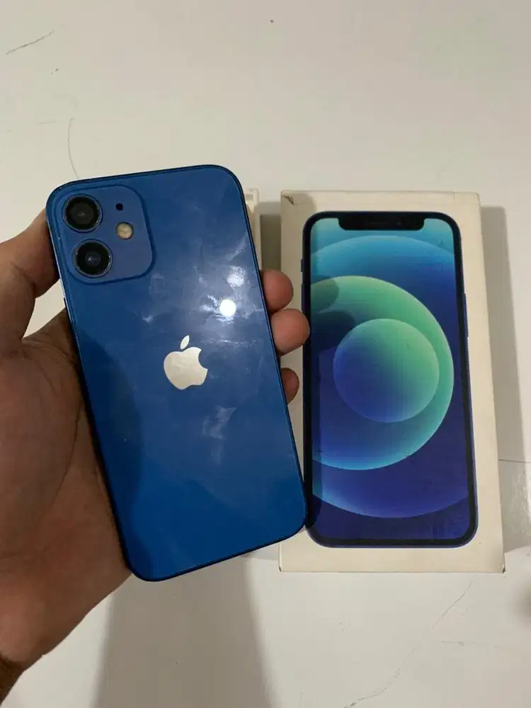 Iphone 12 mini 128gb fullset mulus no minus