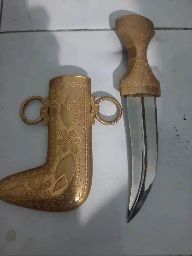 Jual jhambia/khanjar pisau khas arab barang original