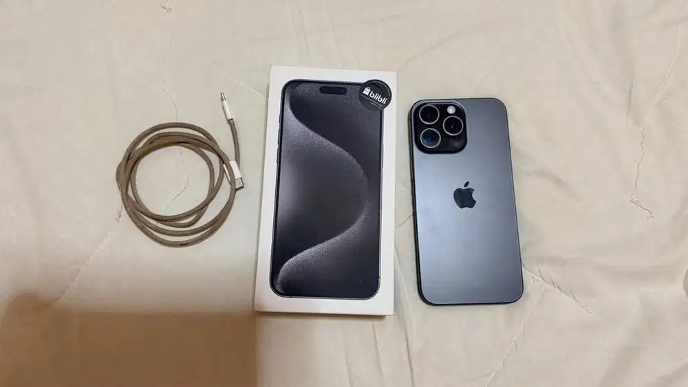 IPhone 15 Pro Max 256gb Ex Garansi Resmi