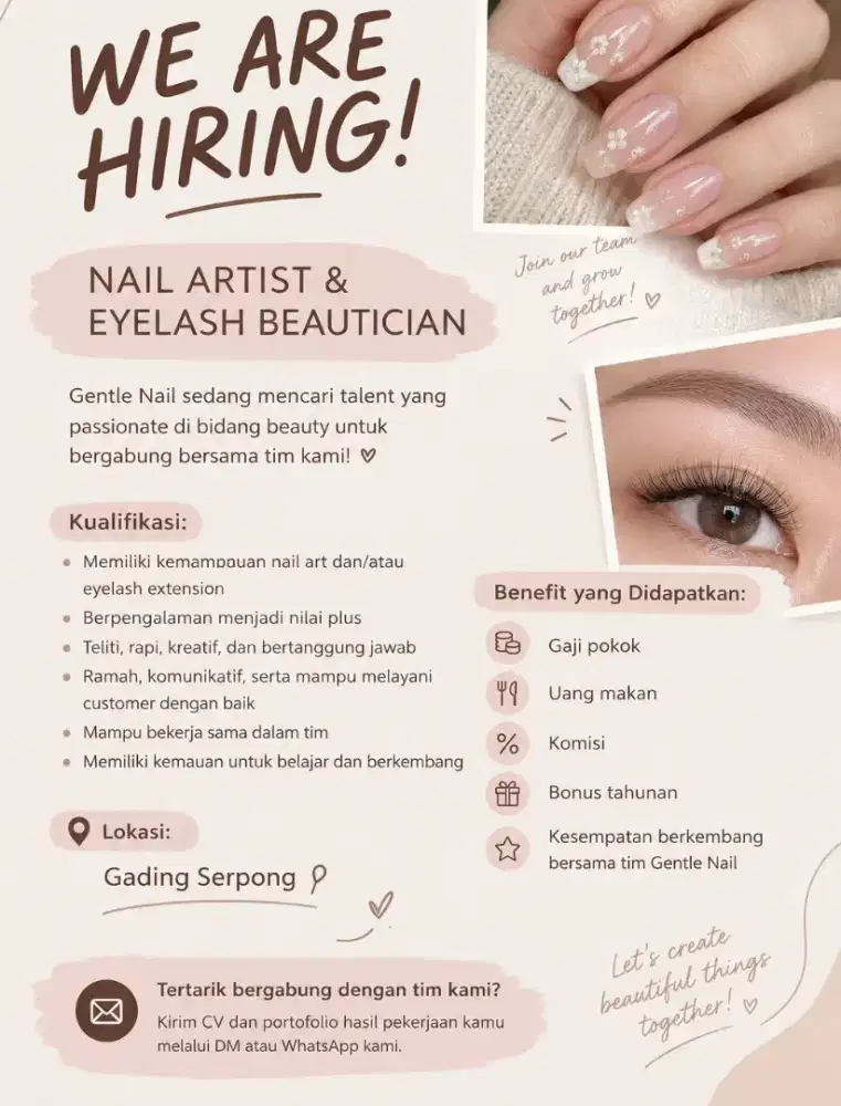 Loker Beautycian Nail Art & Eyelash