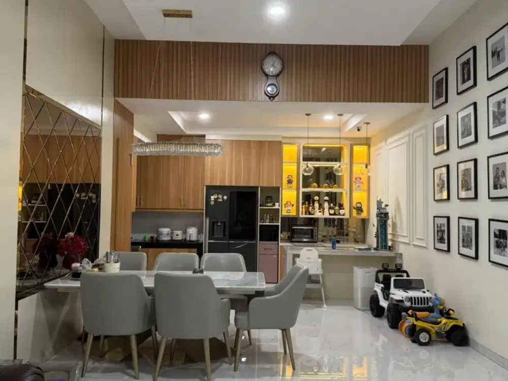 Rumah Mewah Minimalis Full Furnished Citra Garden 6 Dijual Harga Termurah Green Papyrus