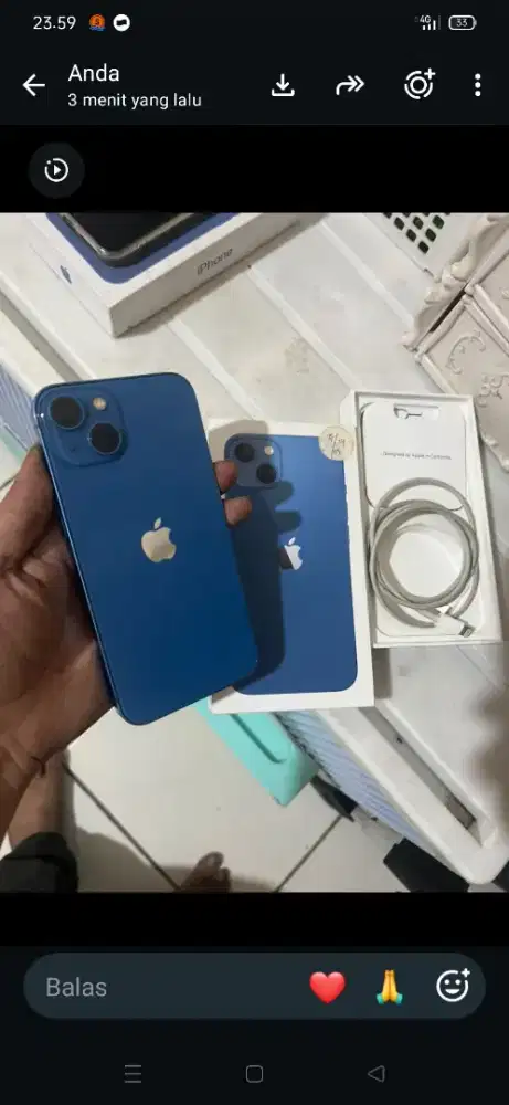 SECOND iPhone 13 128Gb ibox fullset full original