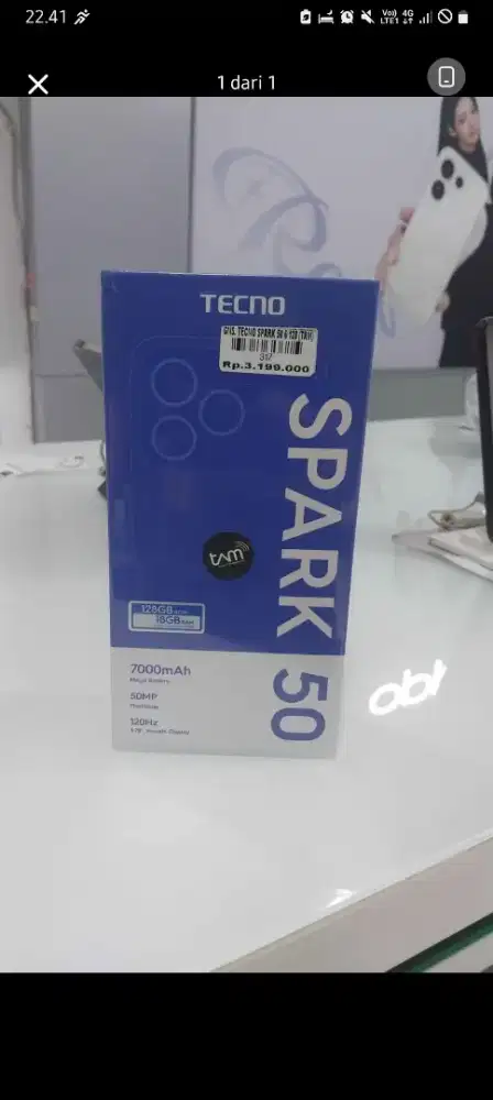 TECNO SPARK 50 6/128 | ATLANTIS DAHSYAT