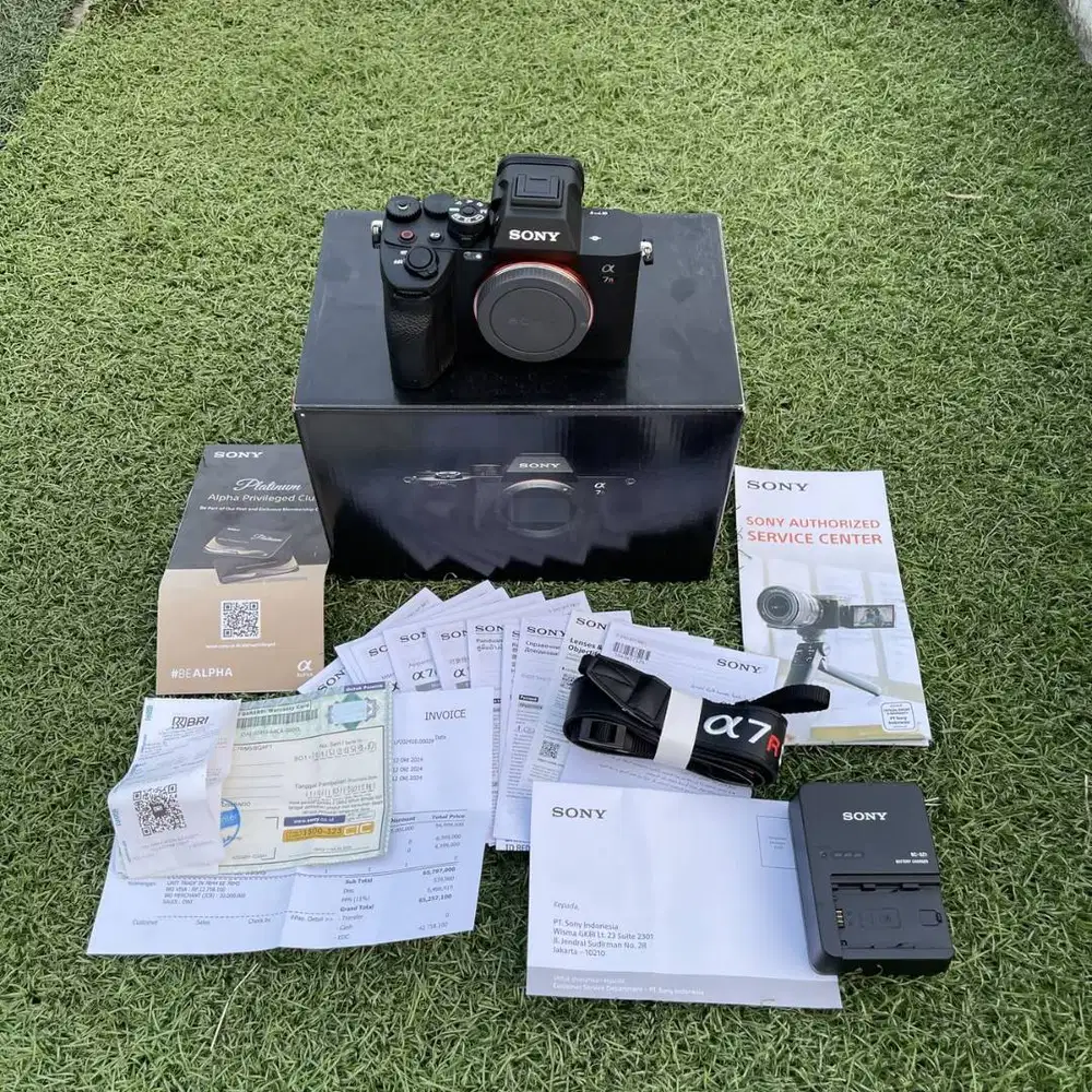 Mirrorless Sony A7RV A7R Mark V Body Only Fullset Dus Box Like New