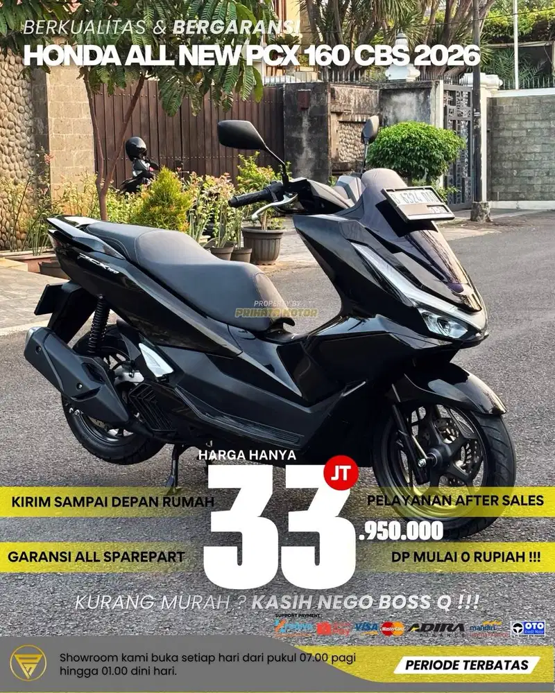 HONDA ALL NEW PCX 160 CBS ISS ESP 2026