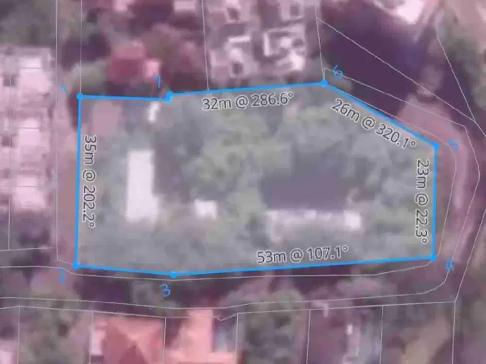 Tanah Komersial 2.400 m² View Laut Dekat Four Seasons Jimbaran