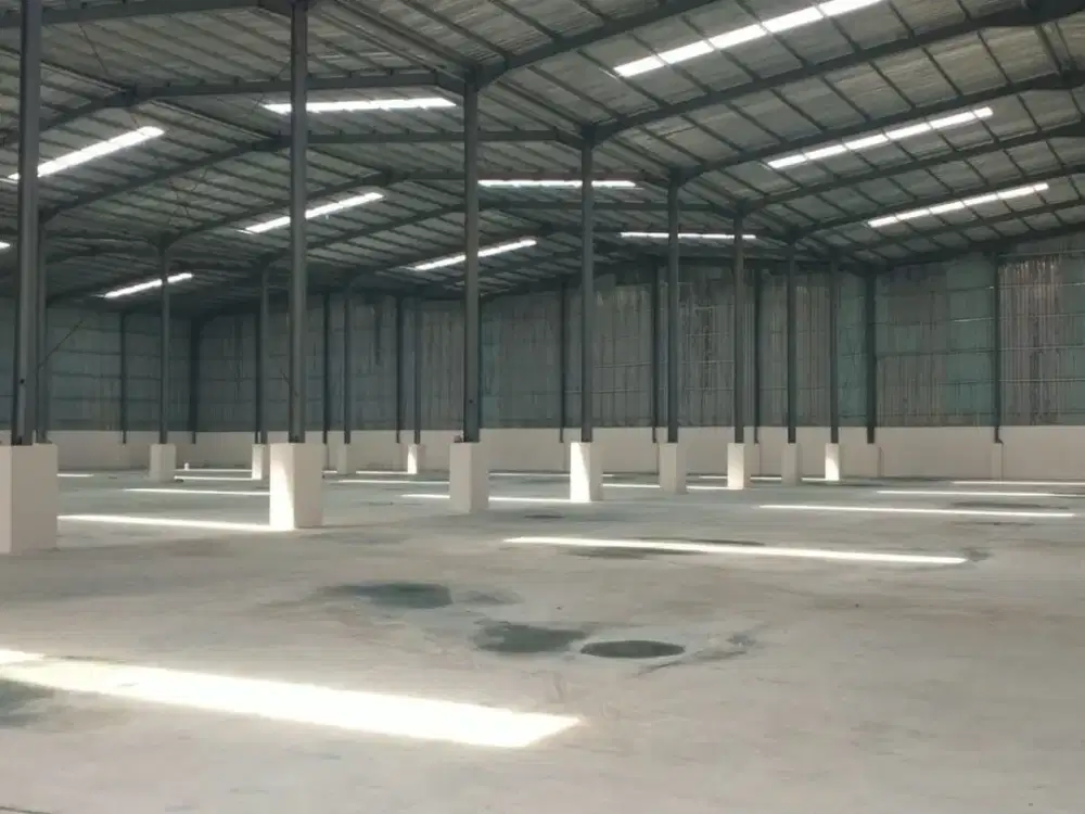 Disewa Gudang Baru Listrik Besar Siap Pakai Akses Container di Sepatan Tangerang