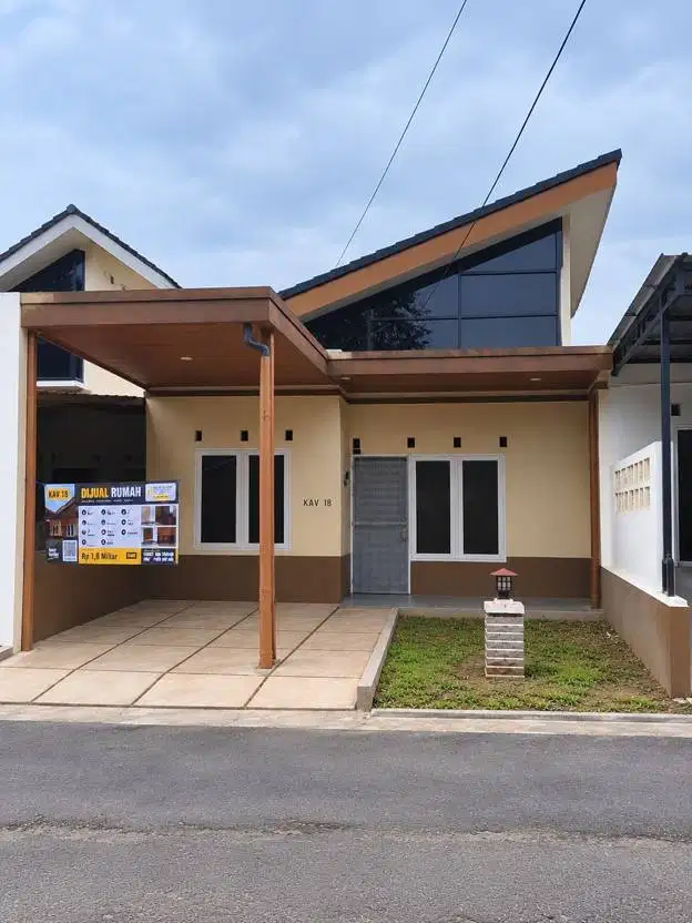 Dijual Rumah Cluster Green Terrace  2,5 KM ke Tol Jatiasih