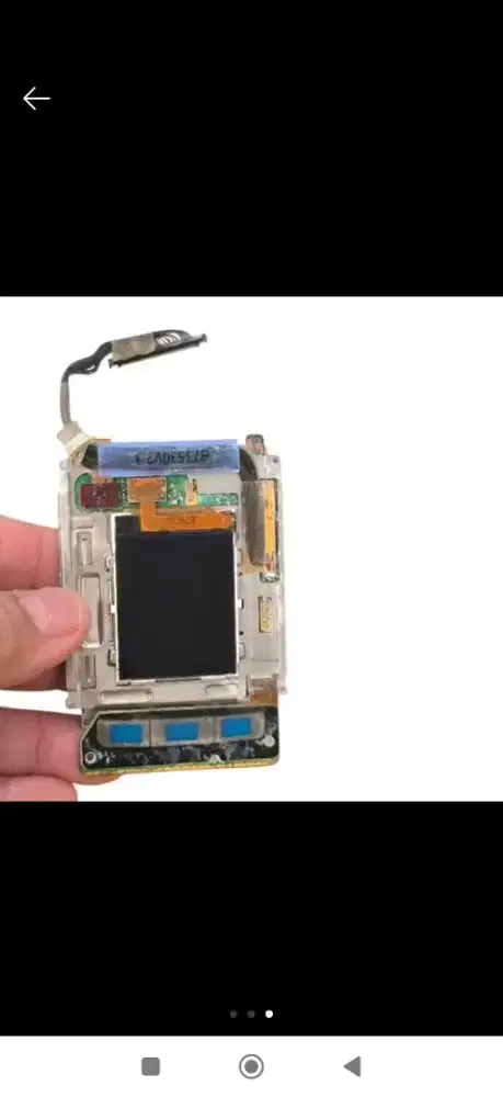 Lcd Besar & Kecil/Depan plus Flexible Serabut Nokia N76 Ori Copotan.