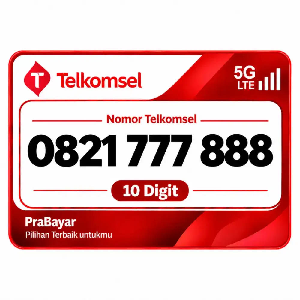 Nomor cantik 10 Digit Telkomsel