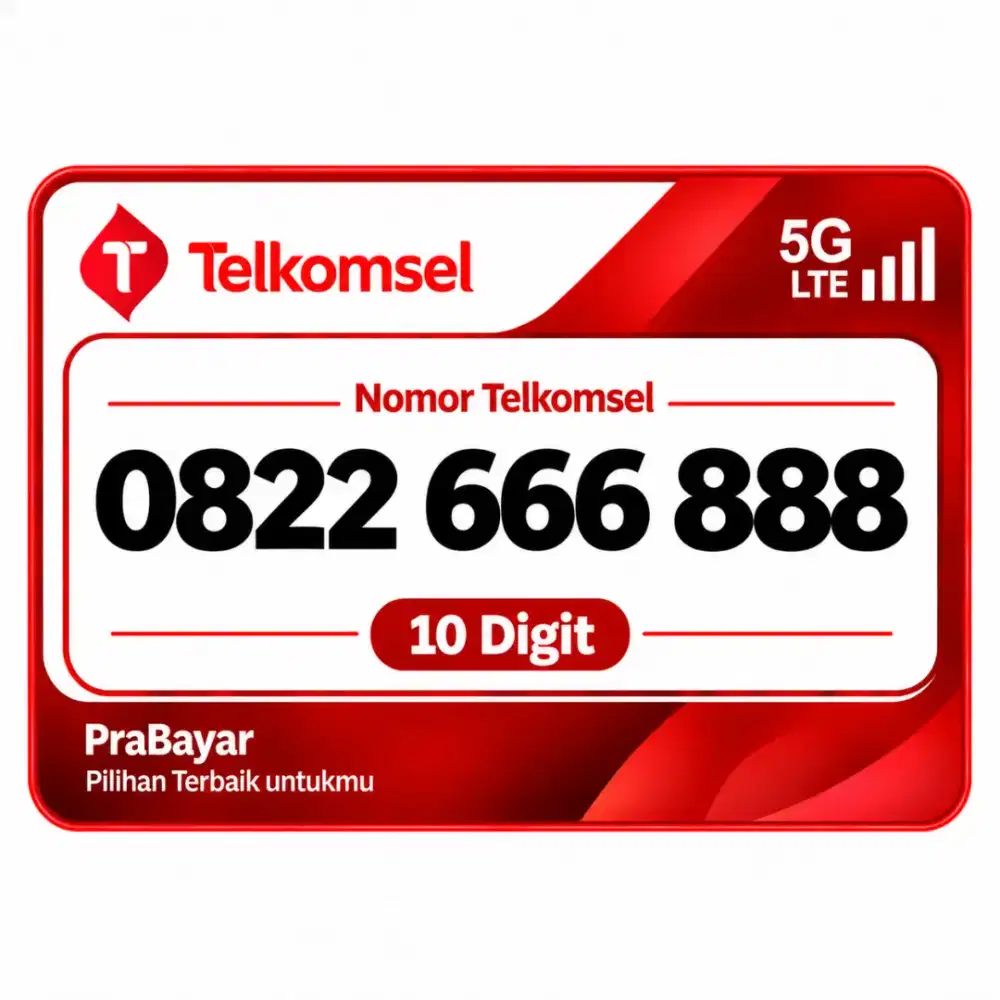 Nomor Cantik 10digit  Telkomsel