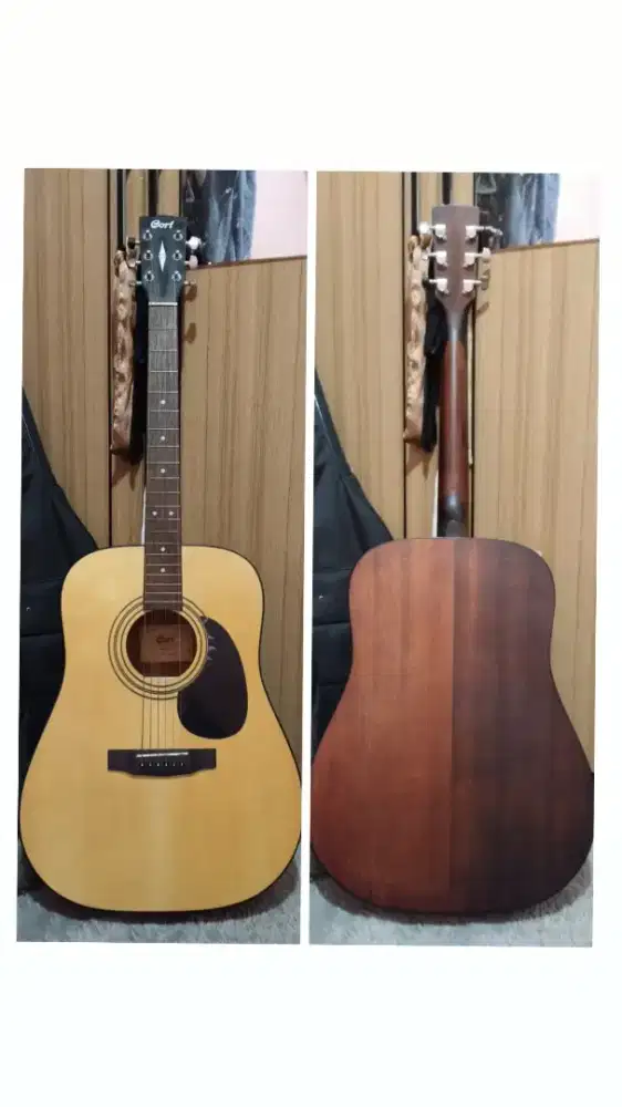gitar akustik ori cort ad 810 op msh bening siap pakai mantap
