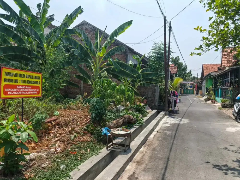 Dijual tanah kavling murah di pemukiman Padat Klipang Sendangmulyo