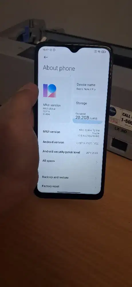 redmi note 8 pro 6/128