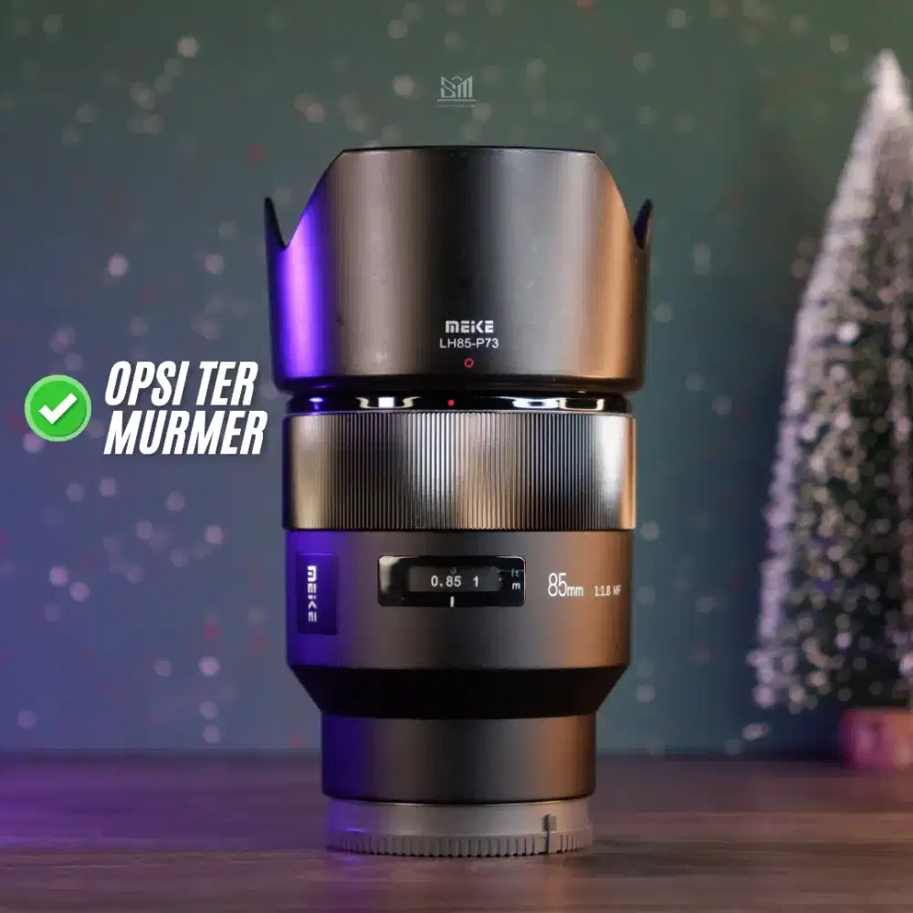 Sony FE 85 F1.8 Meike/Meike FE 85mm F1.8 OSS/Lensa Fix Sony Fullframe
