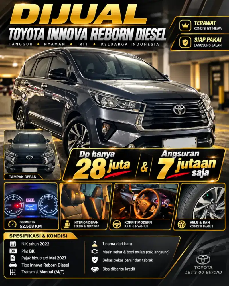 Toyota Kijang Innova 2022 Diesel