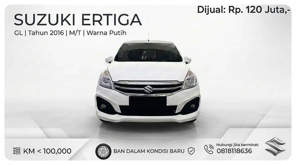 Suzuki Ertiga 2016 Bensin