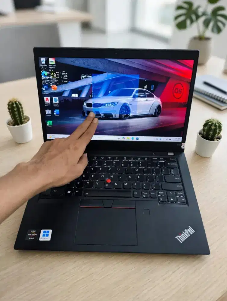 Lenovo Thinkpad X395 Ryzen 7 Ram 8/256gb Ssd Siap Pakai COD Touchscren