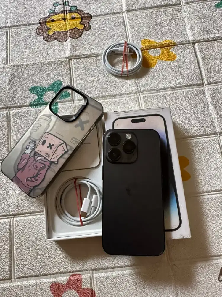 iPhone 14 Pro 256gb Inter Warna Space Black