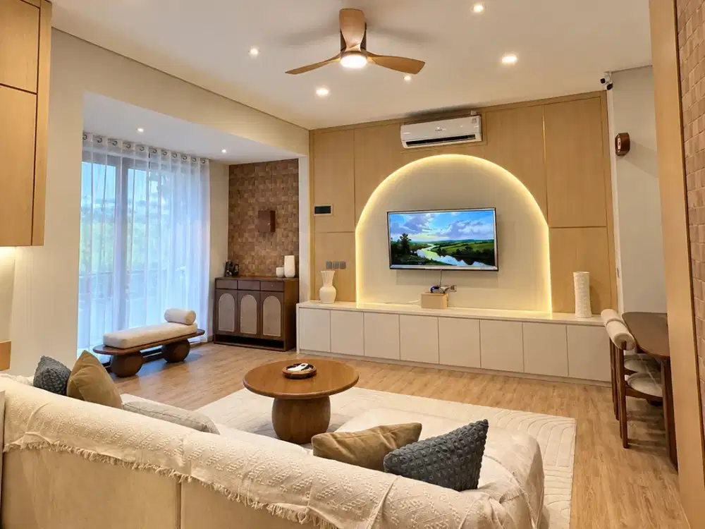 Dijual Rumah The Eminent BSD Full Renovasi Japandi Full Furnished SHM